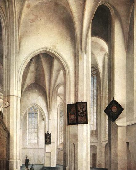 SAENREDAM, Pieter Jansz Interior of the St Jacob Church in Utrecht Germany oil painting art
